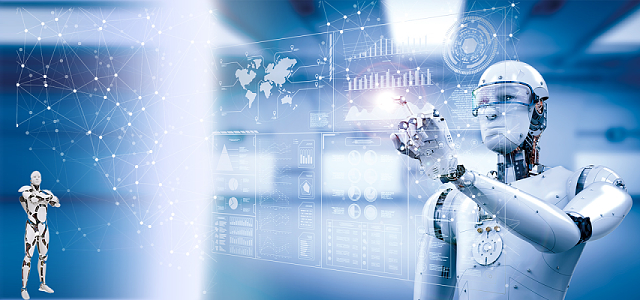 科技机器人人工智能数码产品